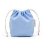 Plain Custom Logo Mini Jewelry Cotton Canvas Drawstring Gift Bag Pouch