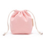 Plain Custom Logo Mini Jewelry Cotton Canvas Drawstring Gift Bag Pouch