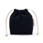 Plain Custom Logo Mini Jewelry Cotton Canvas Drawstring Gift Bag Pouch