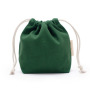 Plain Custom Logo Mini Jewelry Cotton Canvas Drawstring Gift Bag Pouch