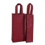 wholesale cheap factory price high quality  Custom logo printing   laminated  non woven bottle wine packing tote bag