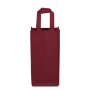 wholesale cheap factory price high quality  Custom logo printing   laminated  non woven bottle wine packing tote bag