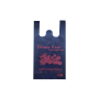 Hot Selling Popular Design  Reusable Die-cut Non Woven T shirt Shopping bag for Supermarket