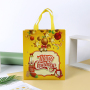 Wholesale advertising eco friendly recycled pp laminated non-woven shopping bag custom logo