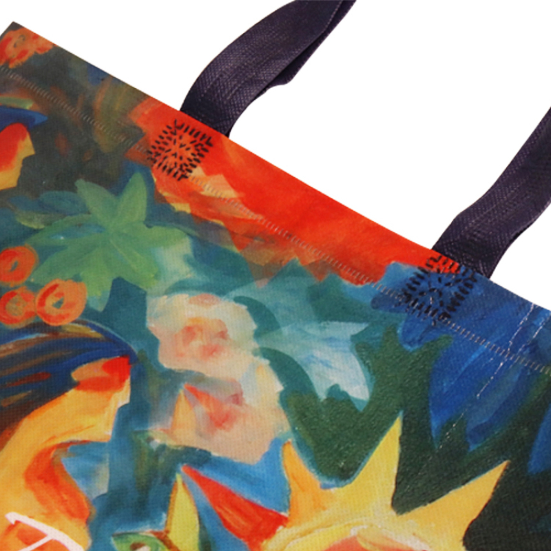 China manufacturer cheap price advertising custom laminated woven bags