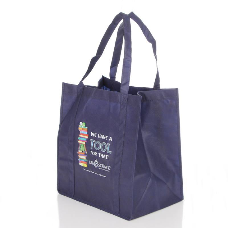 Wholesale eco  friendly bolsas  non woven bags with long handle non woven storage bag
