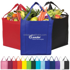 Reusable high quality cheap price china eco biodegradable pp non woven long handle shopping bag