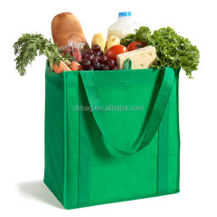 Reusable high quality cheap price china eco biodegradable pp non woven long handle shopping bag