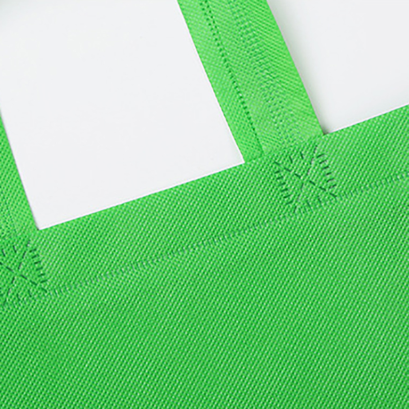 Stock recycled eco friendly reusable biodegradable non woven shopping bags custom logo