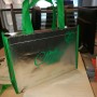 silver gold print  womens tote reusable non woven fabric bags  Metallic Foil Laminated shopping bag