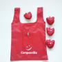 wholesale eco friendly custom logo polyester reusable foldable shopping bag