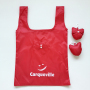 wholesale eco friendly custom logo polyester reusable foldable shopping bag