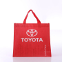 Reusable waterproof custom pp laminated non woven promotional shopping bag with logo