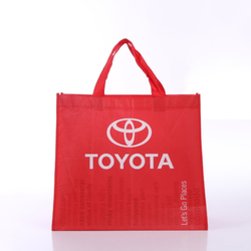 Reusable waterproof custom pp laminated non woven promotional shopping bag with logo