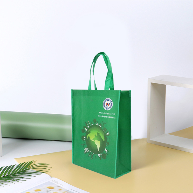 Wholesale custom design eco friendly recycle grocery bag pp laminated non woven reusable tote shopping bags