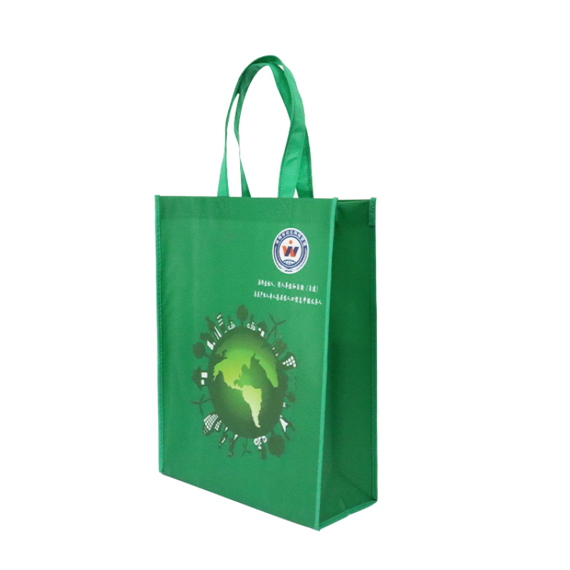 Wholesale custom design eco friendly recycle grocery bag pp laminated non woven reusable tote shopping bags