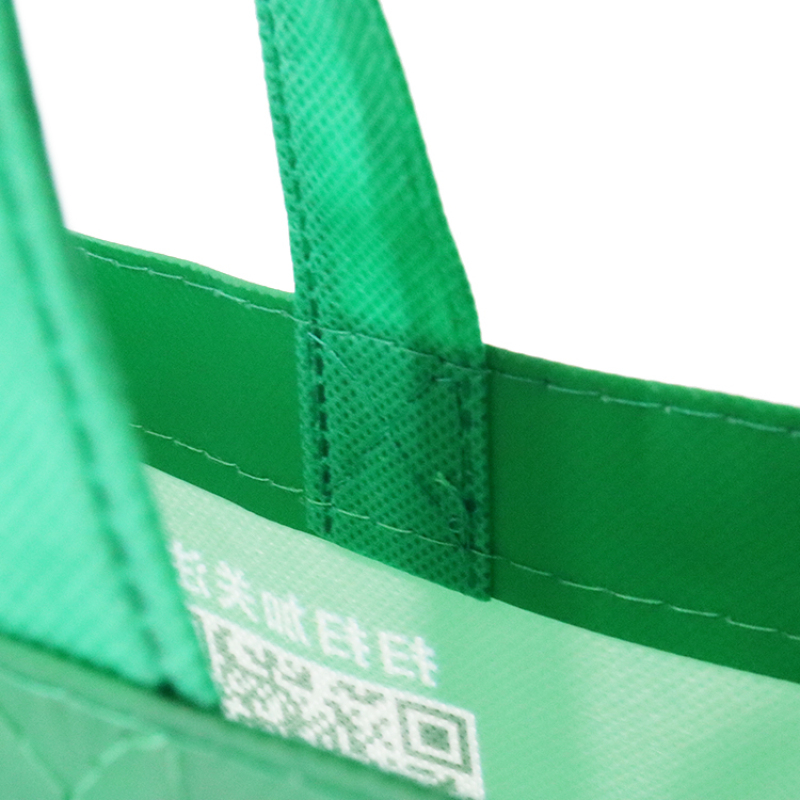Wholesale custom design eco friendly recycle grocery bag pp laminated non woven reusable tote shopping bags
