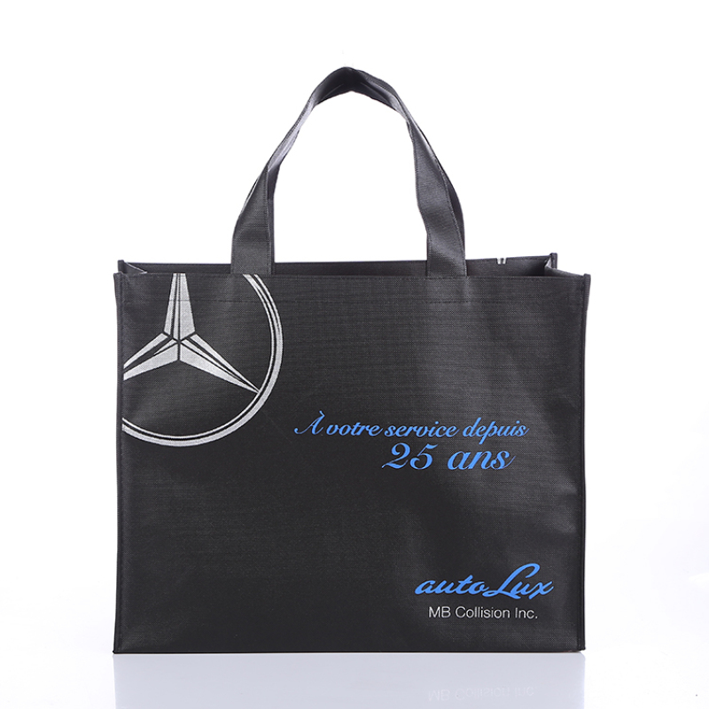 wholesale eco friendly reusable portable grocery non woven shopping bag custom