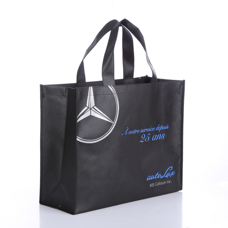 wholesale eco friendly reusable portable grocery non woven shopping bag custom