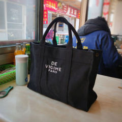 Wholesale large capacity custom logo recycled beach cotton canvas tote bags