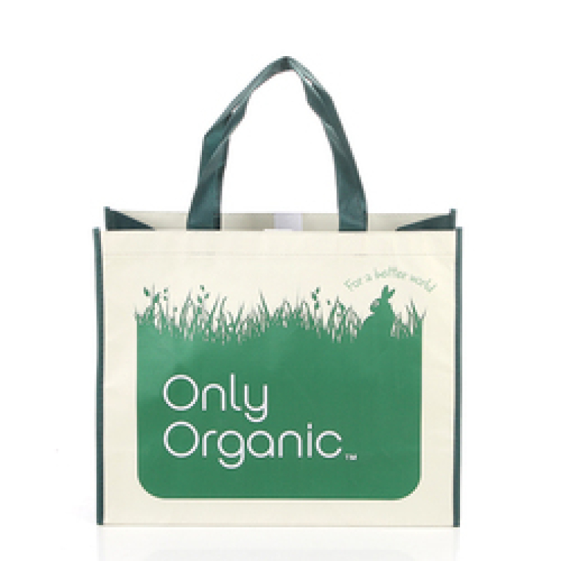 custom printing recycled eco-friendly rpet waterproof laminated non woven tote shopping bag