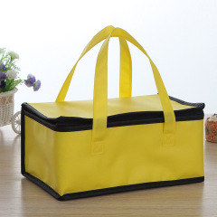 Wholesale Custom logo portable waterproof non woven picnic lunch insulated cooler bag