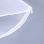PVC/ EVA can be customized transparent frosted plastic bag zipper bag