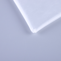PVC/ EVA can be customized transparent frosted plastic bag zipper bag