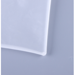 PVC/ EVA can be customized transparent frosted plastic bag zipper bag