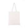 Promotional Plain Natural Cotton Canvas Tote Shopping Bag With Customer Logo Printed