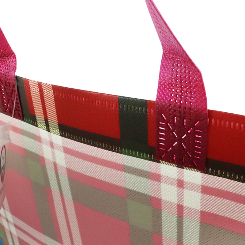 Chengbai Wholesale Reusable Laminated PP Non Woven Fabric Tote Shopping Bag on Stock