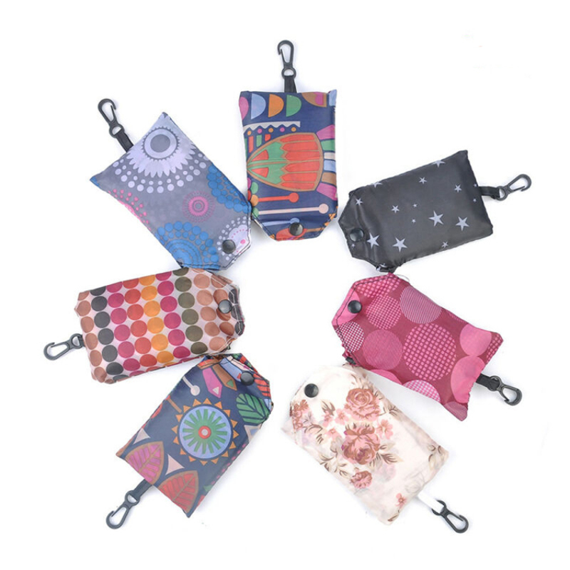 wholesale hot selling large capacity grocery folding reusable shopping bag custom