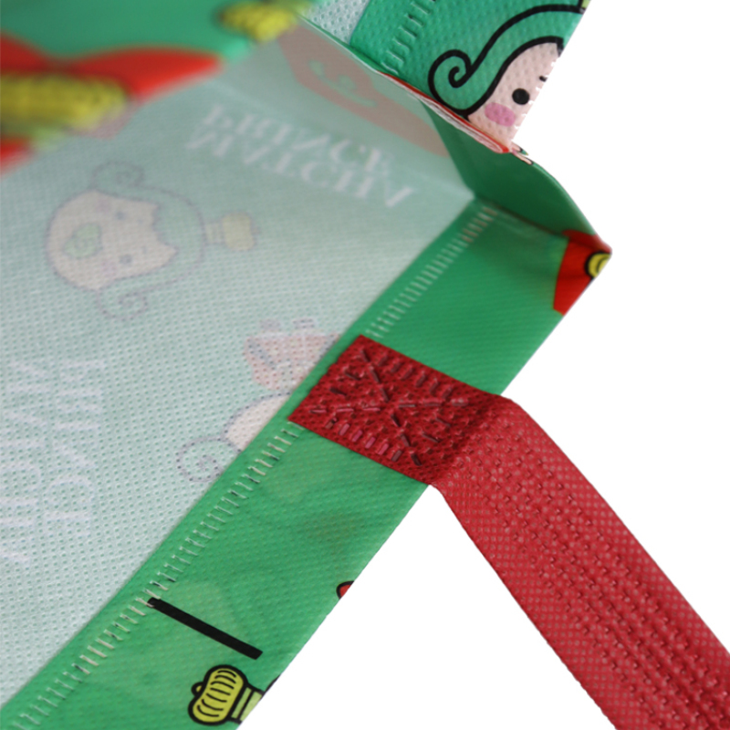 Laminated bags non woven customize tote reusable shopping bags gift non woven bag