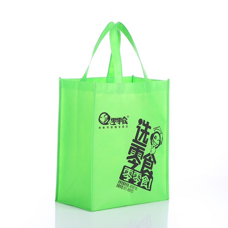 Stock Promotional Colored NonWoven cheap eco bag shopping non woven fabric bag