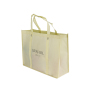 promotional extended handles custom reusable non woven shopping bag heavy duty totes