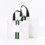 Low MOQ custom logo eco friendly pp laminated non woven fabric shopping bag