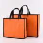 Low MOQ custom logo eco friendly pp laminated non woven fabric shopping bag