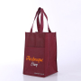 Advertising reusable eco-friendly grocery custom logo non-woven fabric shopping bag