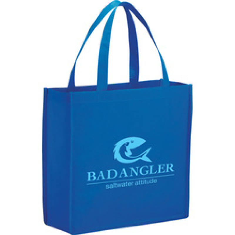 Advertising reusable eco-friendly grocery custom logo non-woven fabric shopping bag