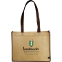 Advertising eco-friendly reusable grocery shopping pp non woven bag custom logo
