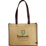 Advertising eco-friendly reusable grocery shopping pp non woven bag custom logo