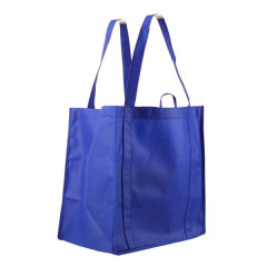 wholesale large capacity grocery customized non woven tote shopping bag with logo print