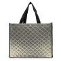 wholesale high quality Customised reusable eco-friendly laser  metallic  non woven packing shoe bag
