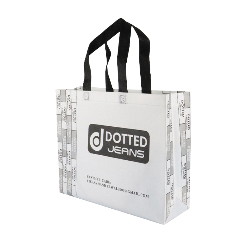 Factory Wholesale Promotional Custom Logo Printed Ultrasonic Laminated Shopping PP Non Woven Bag