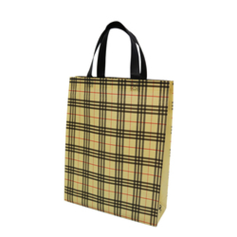 Recycle Reusable Laminated PP Non Woven Fabric Tote Shopping Bag for Promotion
