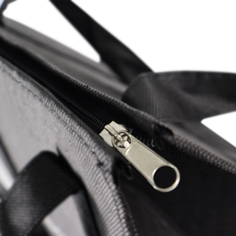 Portable  Eco-friendly Customized Durable Lunch Bags insulated Cooler Bag  with zipper