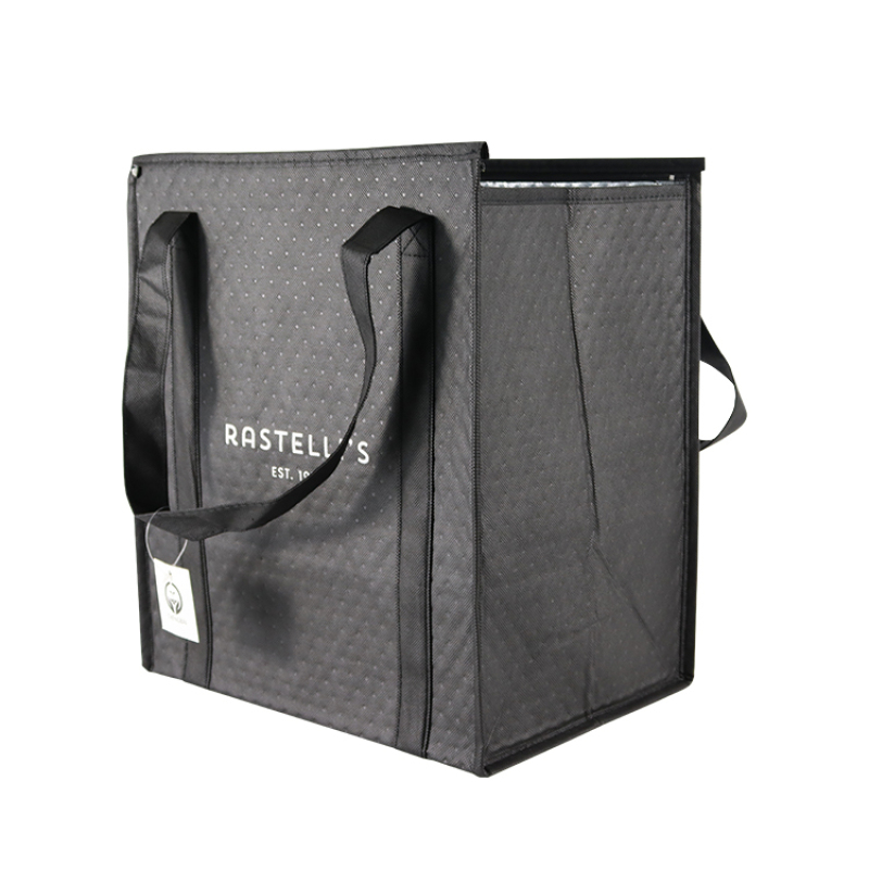 Portable  Eco-friendly Customized Durable Lunch Bags insulated Cooler Bag  with zipper