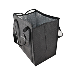 Portable  Eco-friendly Customized Durable Lunch Bags insulated Cooler Bag  with zipper