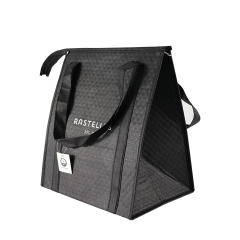 Portable  Eco-friendly Customized Durable Lunch Bags insulated Cooler Bag  with zipper