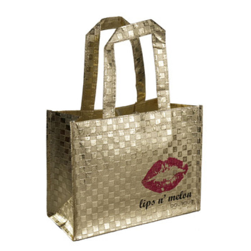 Chengbai  professional promotional non woven Metallic Foil Laminated  shopping bag non woven material bag
